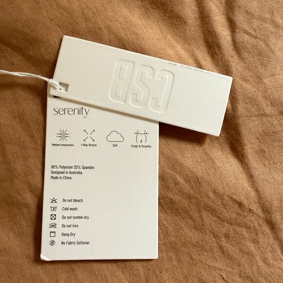 CSB Serenity Alyssa Bandeau Lemon NWT - Picture 7 of 11